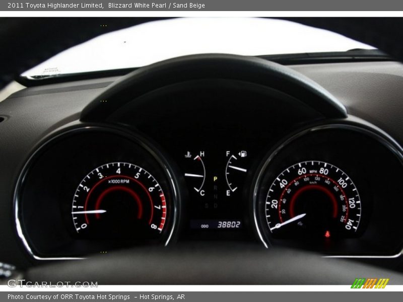 Blizzard White Pearl / Sand Beige 2011 Toyota Highlander Limited