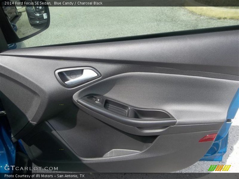 Blue Candy / Charcoal Black 2014 Ford Focus SE Sedan