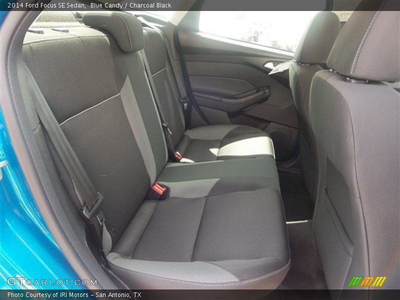 Blue Candy / Charcoal Black 2014 Ford Focus SE Sedan