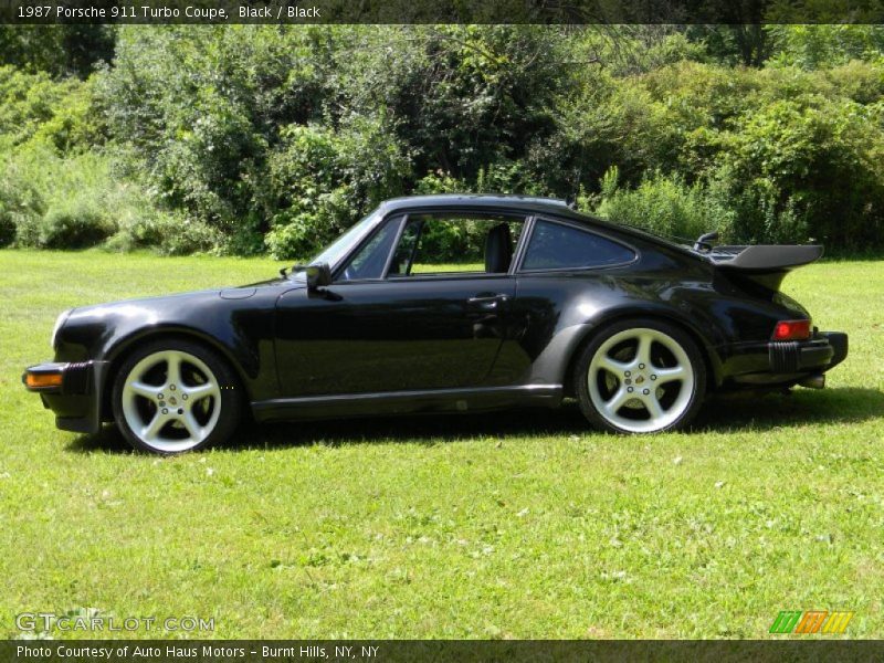  1987 911 Turbo Coupe Black