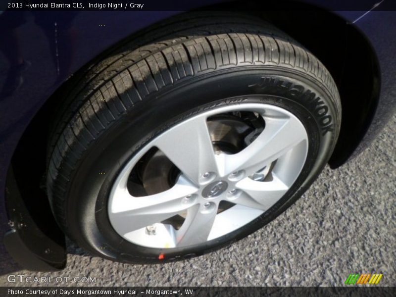 Indigo Night / Gray 2013 Hyundai Elantra GLS