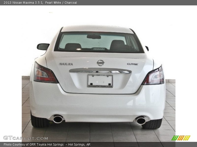 Pearl White / Charcoal 2013 Nissan Maxima 3.5 S