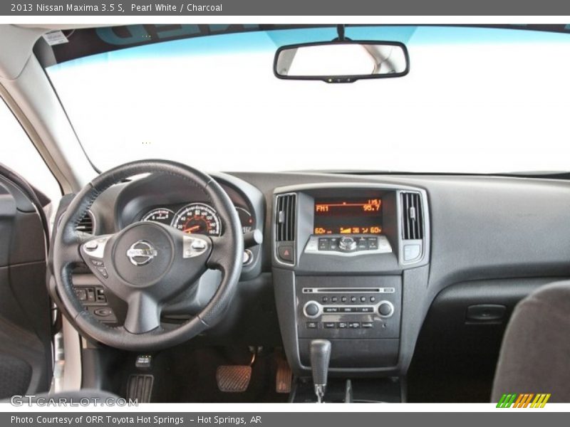 Pearl White / Charcoal 2013 Nissan Maxima 3.5 S