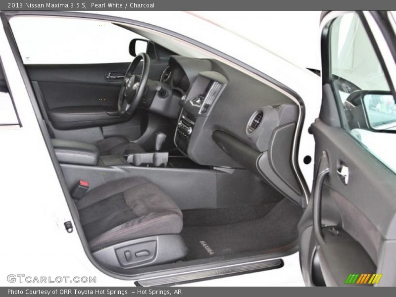 Pearl White / Charcoal 2013 Nissan Maxima 3.5 S