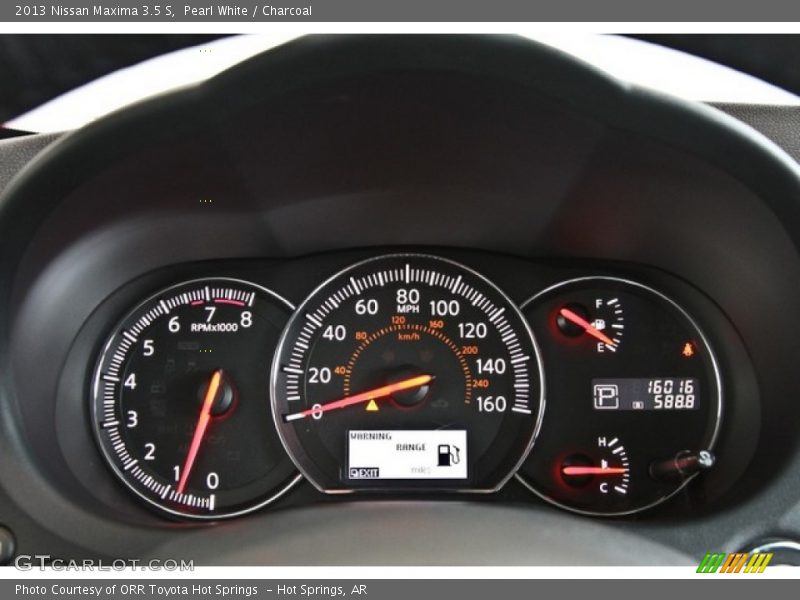 Pearl White / Charcoal 2013 Nissan Maxima 3.5 S