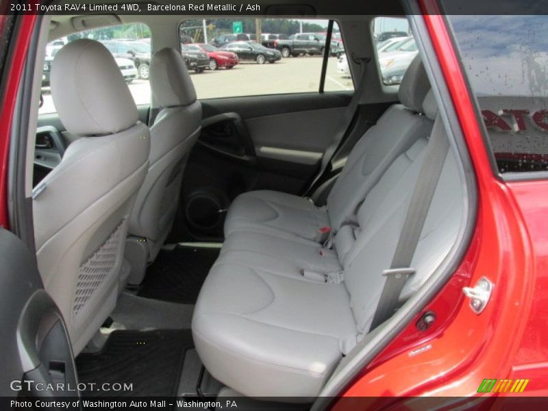 Barcelona Red Metallic / Ash 2011 Toyota RAV4 Limited 4WD