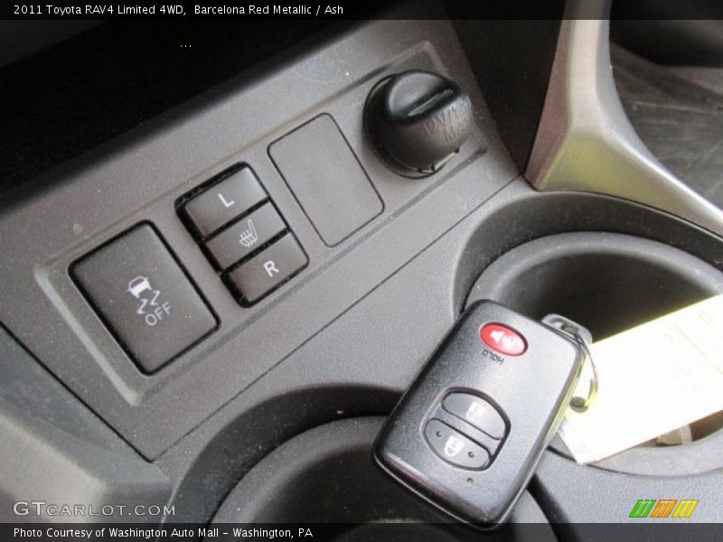 Barcelona Red Metallic / Ash 2011 Toyota RAV4 Limited 4WD