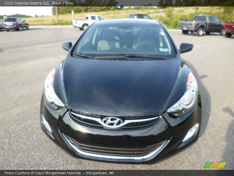 Black / Gray 2013 Hyundai Elantra GLS