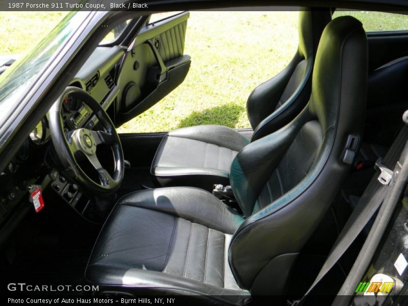 Front Seat of 1987 911 Turbo Coupe