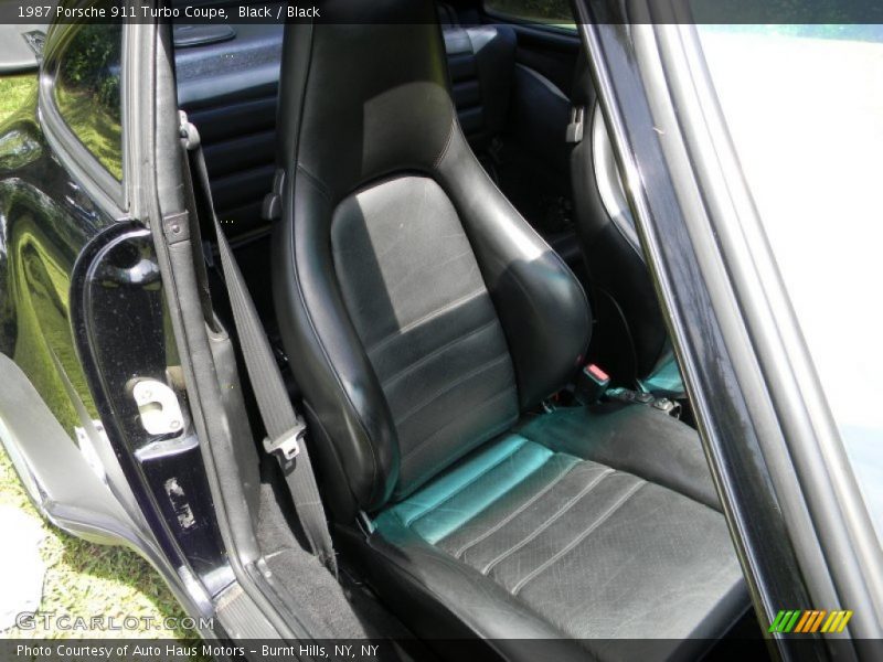Front Seat of 1987 911 Turbo Coupe