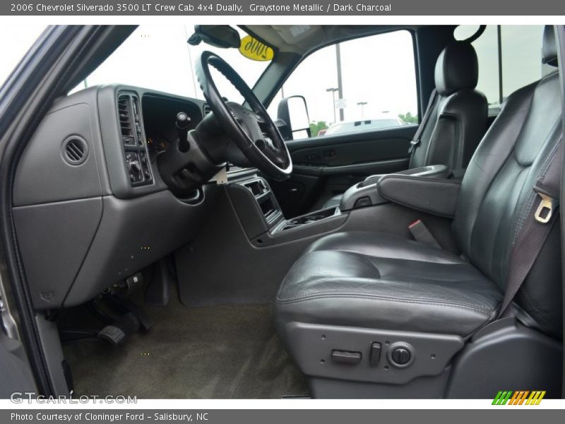 Graystone Metallic / Dark Charcoal 2006 Chevrolet Silverado 3500 LT Crew Cab 4x4 Dually