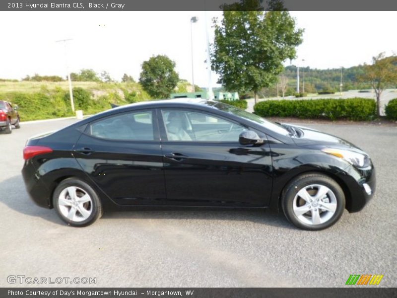 Black / Gray 2013 Hyundai Elantra GLS