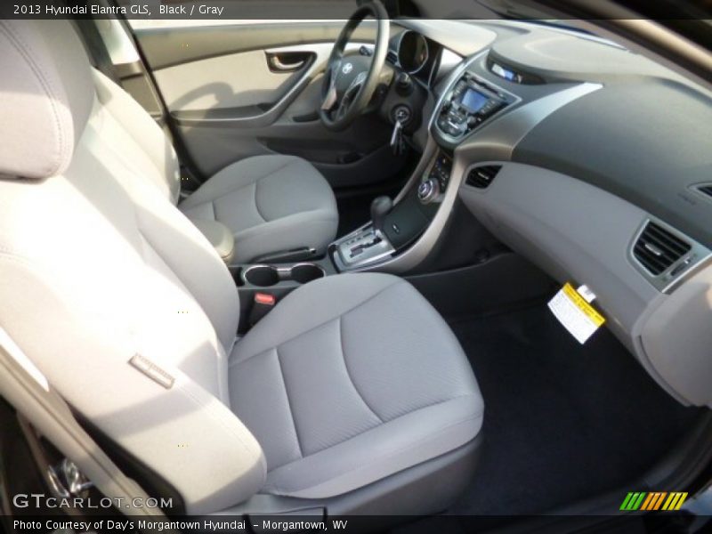 Black / Gray 2013 Hyundai Elantra GLS