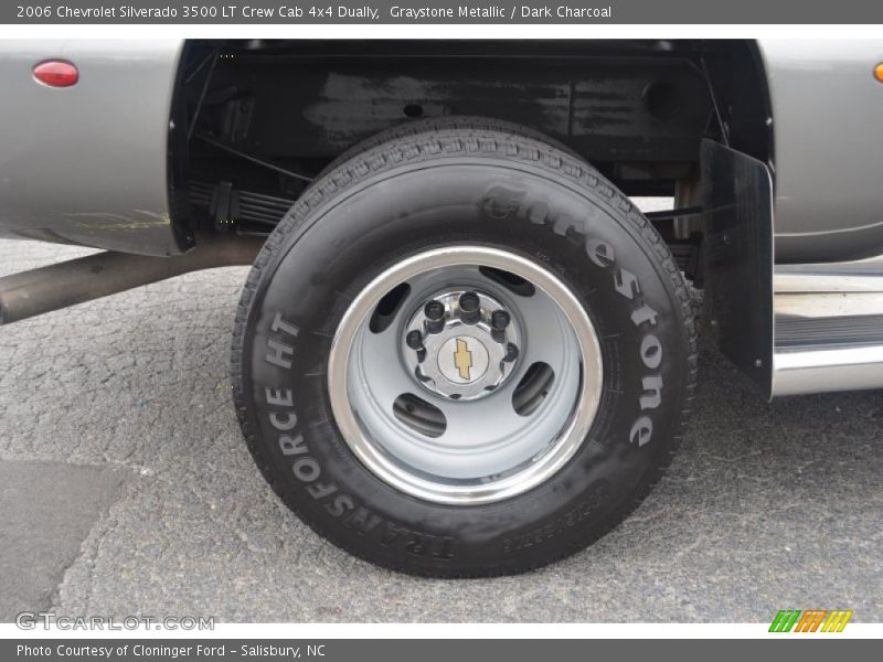 Graystone Metallic / Dark Charcoal 2006 Chevrolet Silverado 3500 LT Crew Cab 4x4 Dually