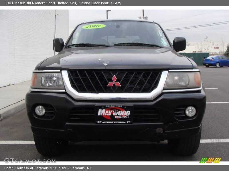 Solano Black Pearl / Gray 2001 Mitsubishi Montero Sport Limited 4x4