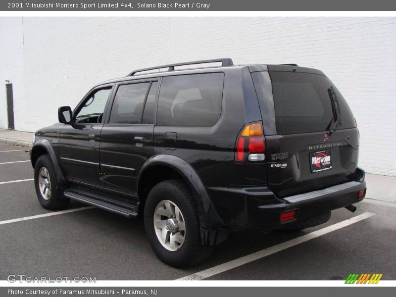 Solano Black Pearl / Gray 2001 Mitsubishi Montero Sport Limited 4x4