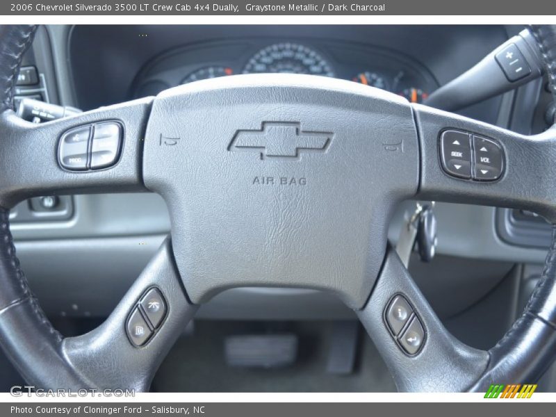 Graystone Metallic / Dark Charcoal 2006 Chevrolet Silverado 3500 LT Crew Cab 4x4 Dually