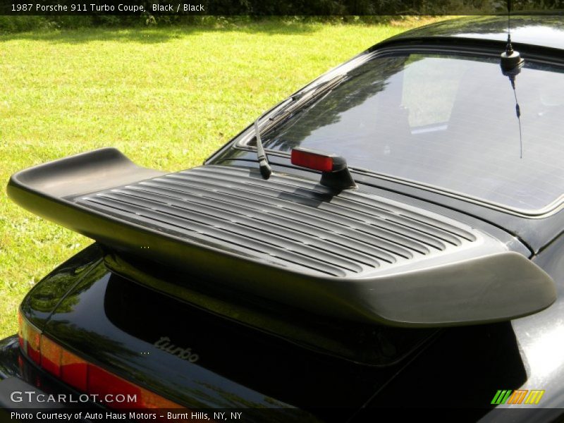  1987 911 Turbo Coupe Black