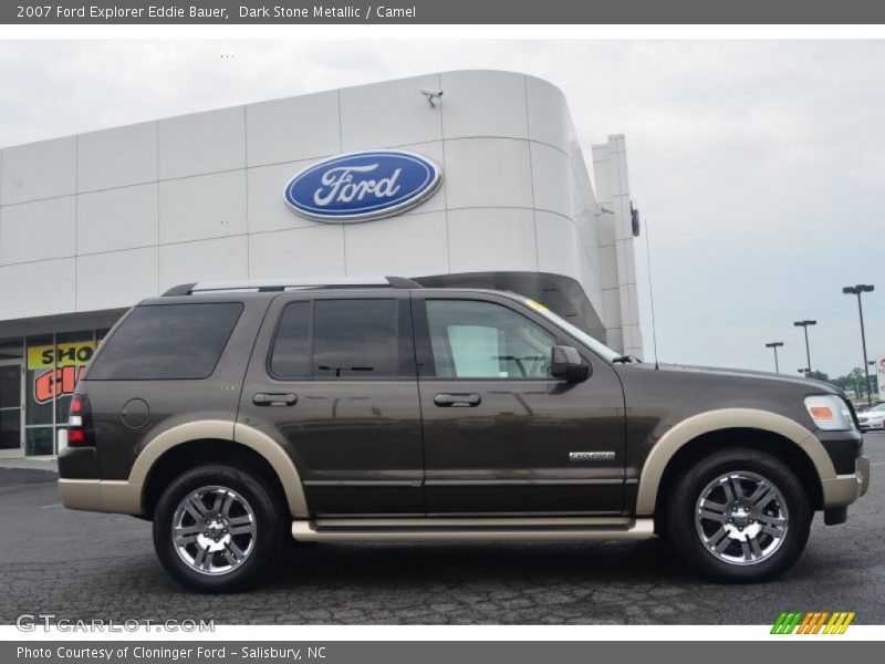 Dark Stone Metallic / Camel 2007 Ford Explorer Eddie Bauer