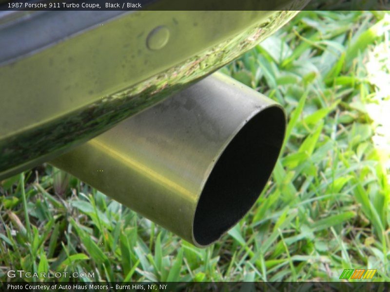 Exhaust of 1987 911 Turbo Coupe