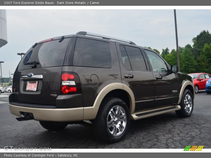 Dark Stone Metallic / Camel 2007 Ford Explorer Eddie Bauer
