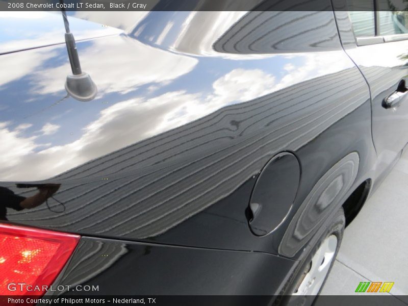 Black / Gray 2008 Chevrolet Cobalt LT Sedan