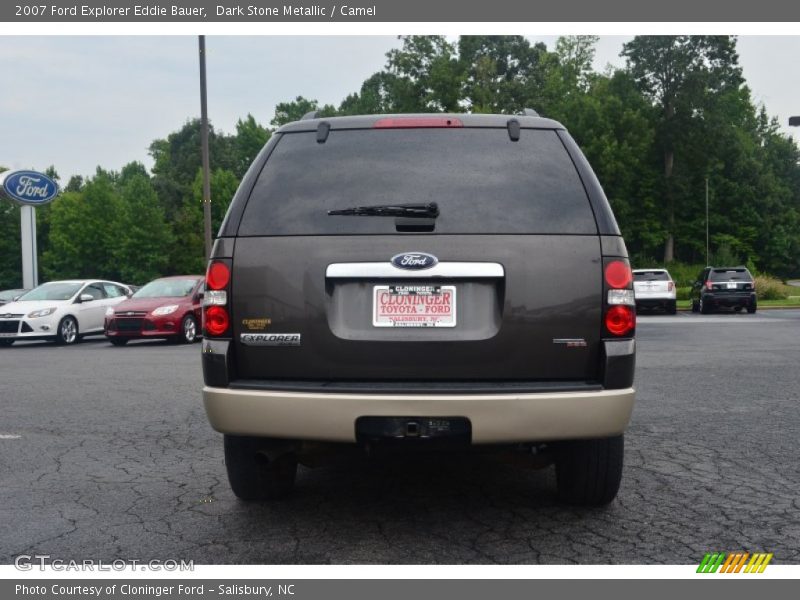 Dark Stone Metallic / Camel 2007 Ford Explorer Eddie Bauer