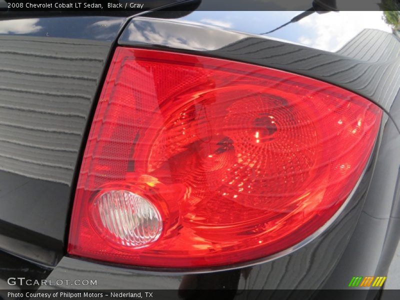 Black / Gray 2008 Chevrolet Cobalt LT Sedan