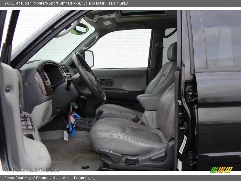 Solano Black Pearl / Gray 2001 Mitsubishi Montero Sport Limited 4x4