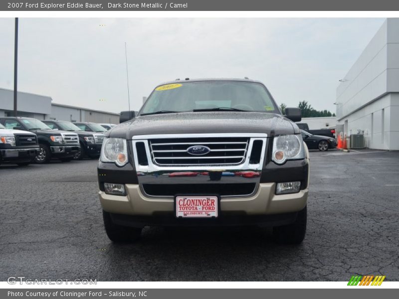 Dark Stone Metallic / Camel 2007 Ford Explorer Eddie Bauer