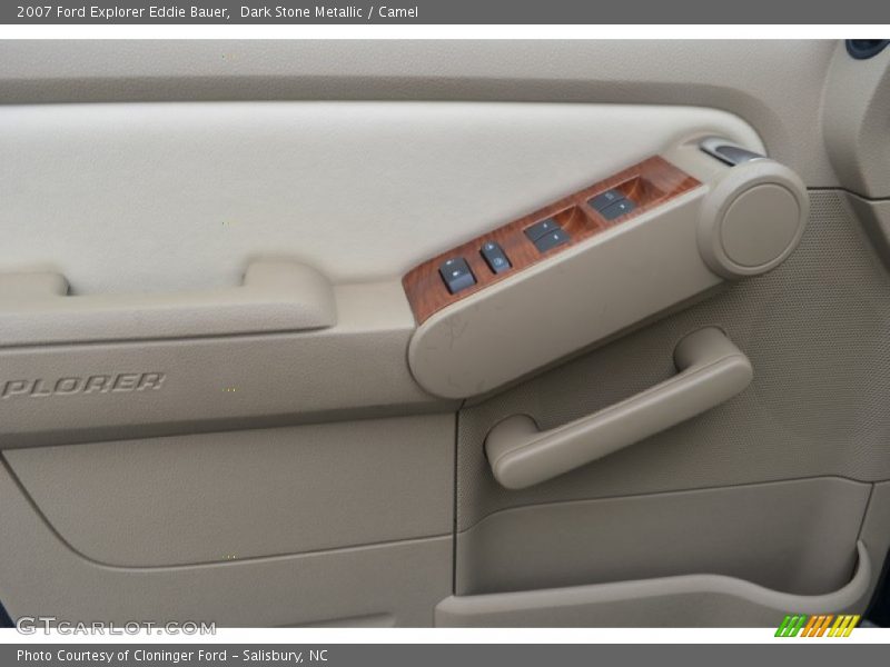 Dark Stone Metallic / Camel 2007 Ford Explorer Eddie Bauer