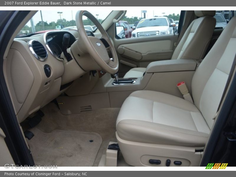 Dark Stone Metallic / Camel 2007 Ford Explorer Eddie Bauer