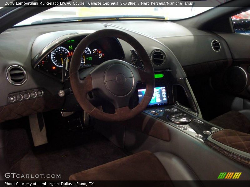 Dashboard of 2008 Murcielago LP640 Coupe