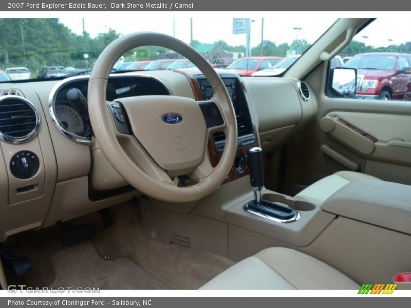 Dark Stone Metallic / Camel 2007 Ford Explorer Eddie Bauer