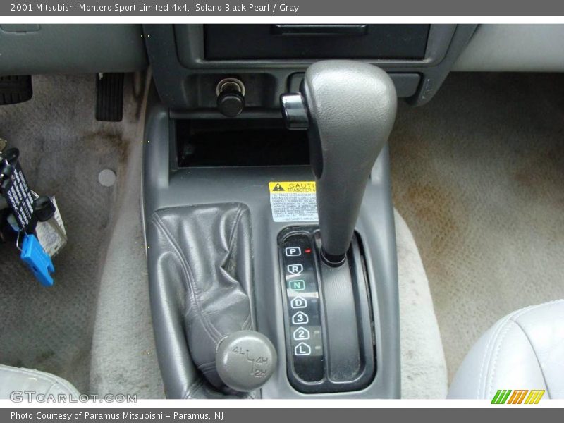Solano Black Pearl / Gray 2001 Mitsubishi Montero Sport Limited 4x4