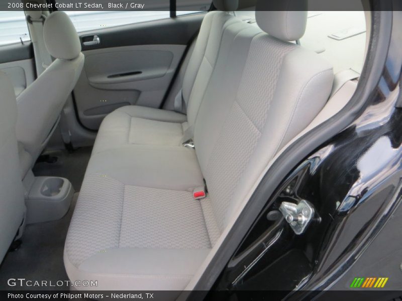 Black / Gray 2008 Chevrolet Cobalt LT Sedan