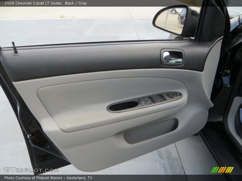 Black / Gray 2008 Chevrolet Cobalt LT Sedan