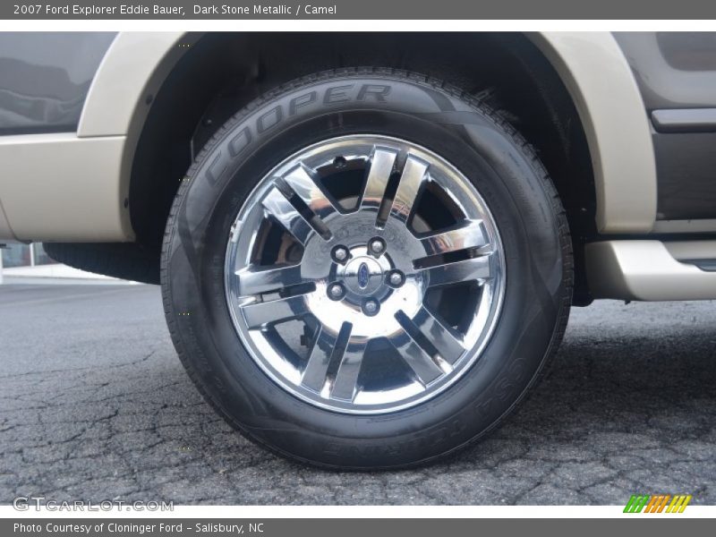 Dark Stone Metallic / Camel 2007 Ford Explorer Eddie Bauer