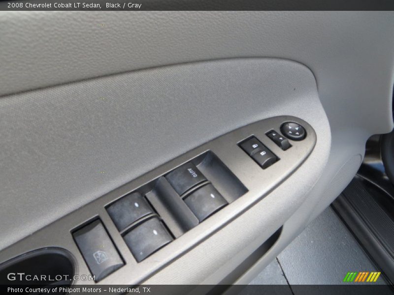 Black / Gray 2008 Chevrolet Cobalt LT Sedan