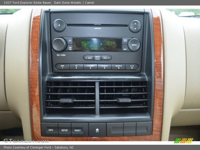 Dark Stone Metallic / Camel 2007 Ford Explorer Eddie Bauer