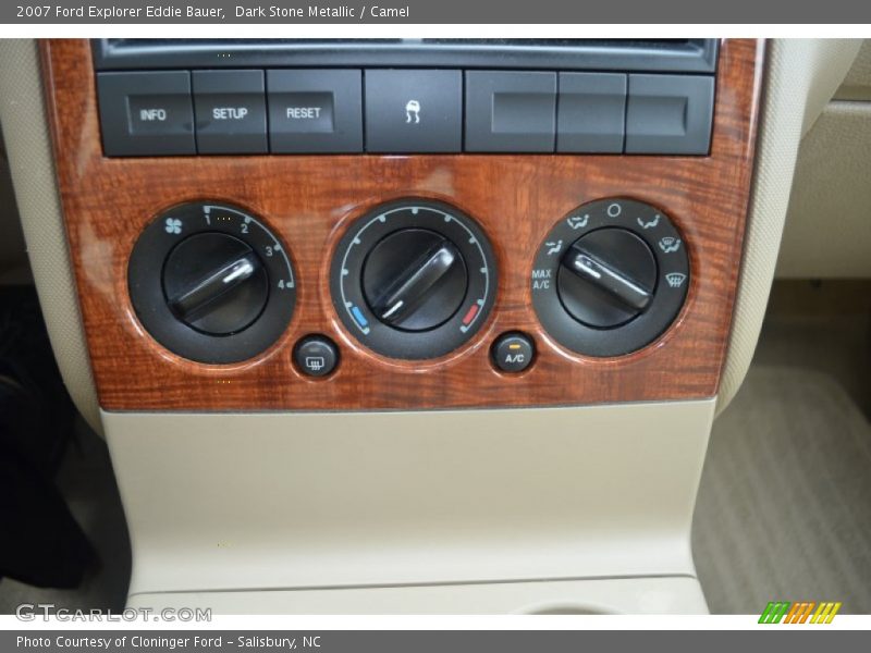Dark Stone Metallic / Camel 2007 Ford Explorer Eddie Bauer