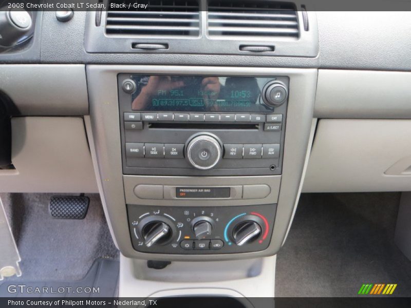 Black / Gray 2008 Chevrolet Cobalt LT Sedan