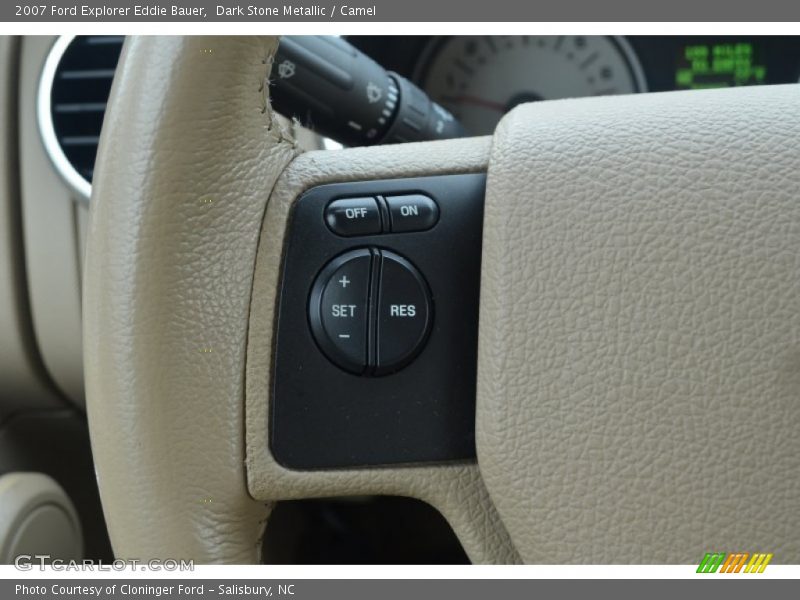 Dark Stone Metallic / Camel 2007 Ford Explorer Eddie Bauer