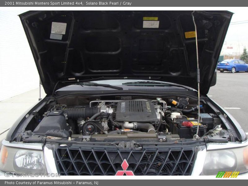 Solano Black Pearl / Gray 2001 Mitsubishi Montero Sport Limited 4x4