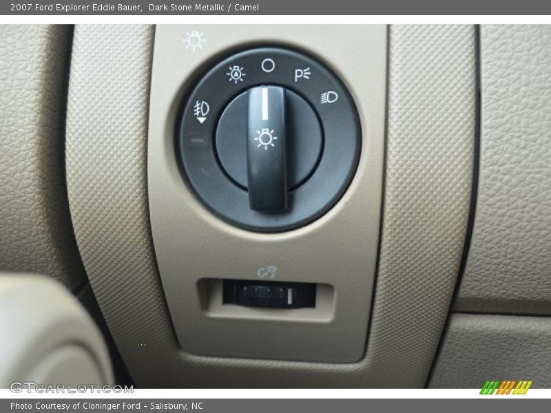 Dark Stone Metallic / Camel 2007 Ford Explorer Eddie Bauer