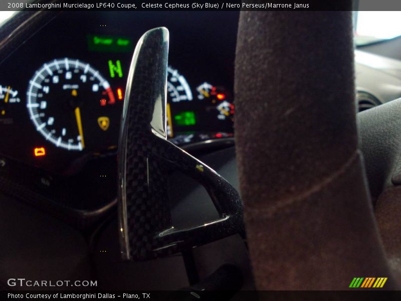 Controls of 2008 Murcielago LP640 Coupe
