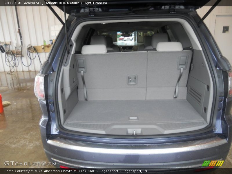 Atlantis Blue Metallic / Light Titanium 2013 GMC Acadia SLT