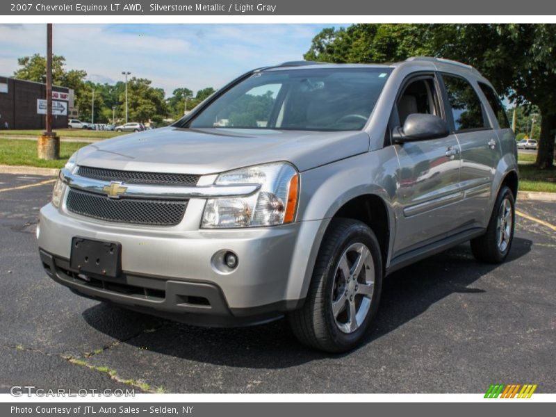 Silverstone Metallic / Light Gray 2007 Chevrolet Equinox LT AWD