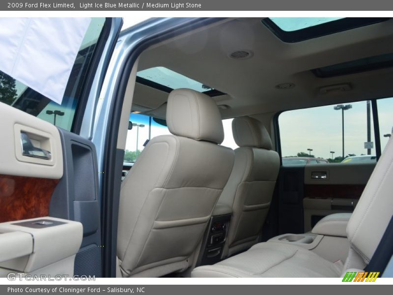 Light Ice Blue Metallic / Medium Light Stone 2009 Ford Flex Limited