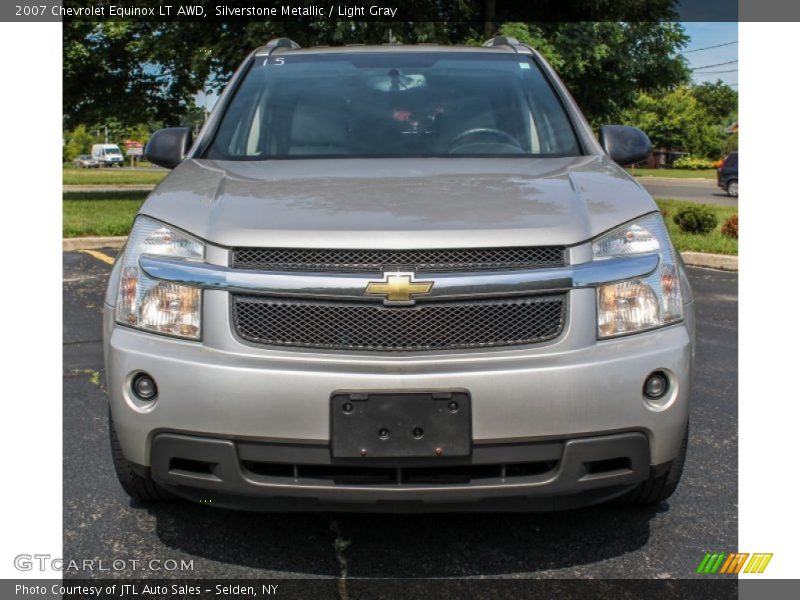 Silverstone Metallic / Light Gray 2007 Chevrolet Equinox LT AWD